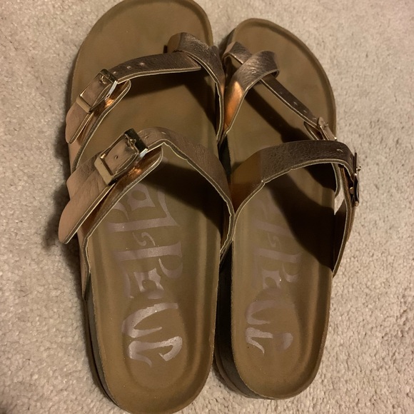 Target Rose Gold Sandals 
